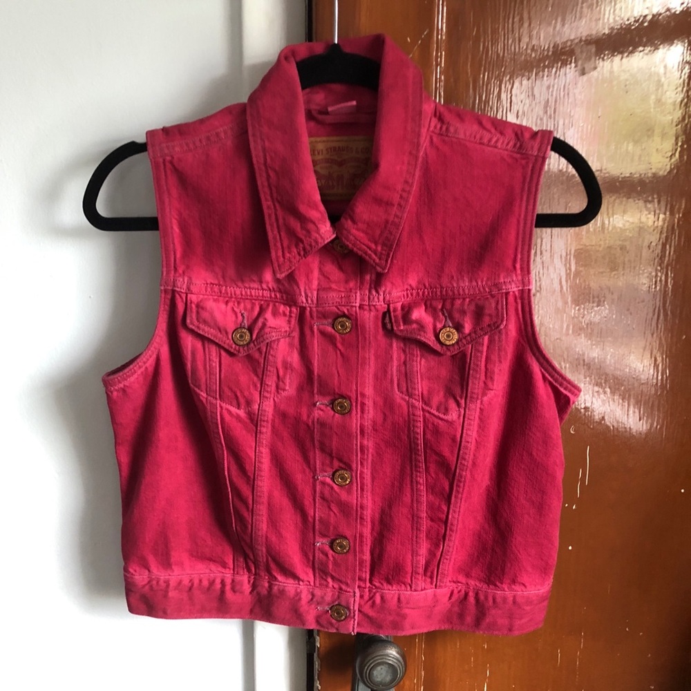 Levi denim vest